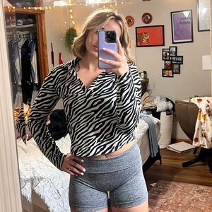 Zebra Top